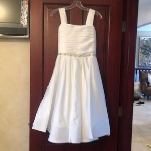 Communion dress never worn size 7